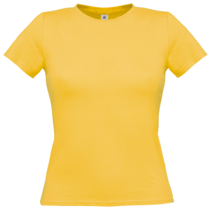 B&C Women Short sleeved t-shirt - Used Yellow