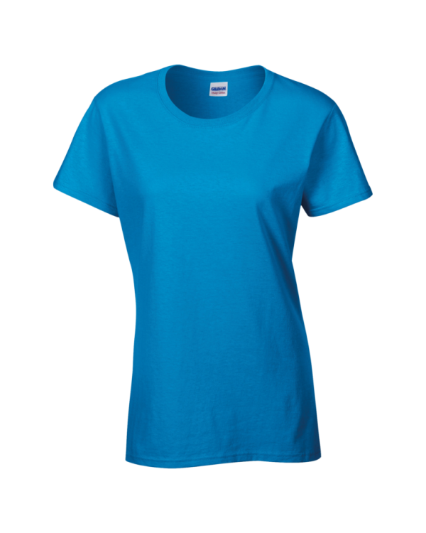 GILDAN Heavy Cotton Women's T-Shirt - Heather Sapphire