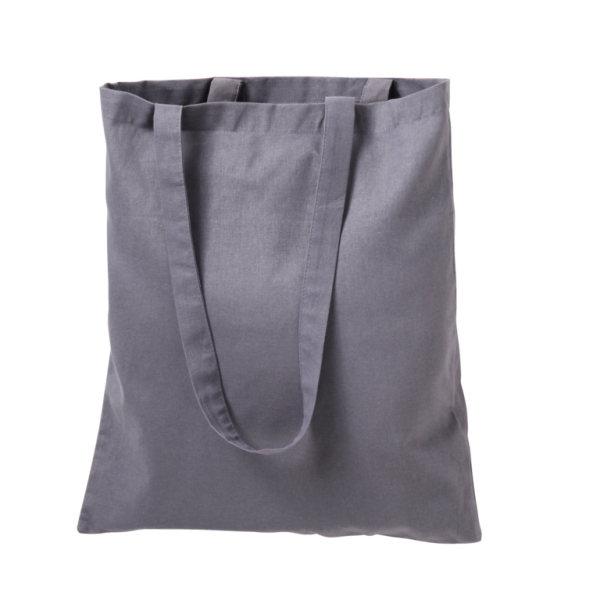 Cotton Promo Shoulder Shopper Bag - Slate Grey