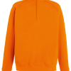 Fruit of the Loom Lightweight Zip Neck Sweatshirt - Orange